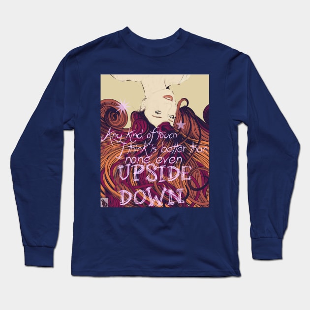 Upside Down Long Sleeve T-Shirt by RabbitWithFangs